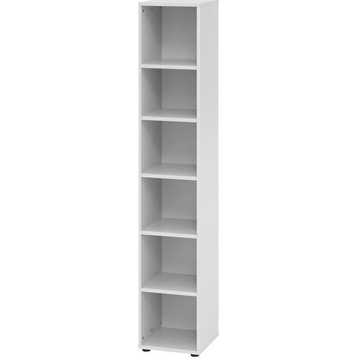4032062184264 - VERA-ZWO - Büroregal HxBxT 2156 x 400 x 400 mm 6 Ordnerhöhen lichtgrau kaiserkraft 4032062184264 - VERA-ZWO - Büroregal HxBxT 2156 x 400 x 400 mm 6 Ordnerhöhen lichtgrau kaiserkraft