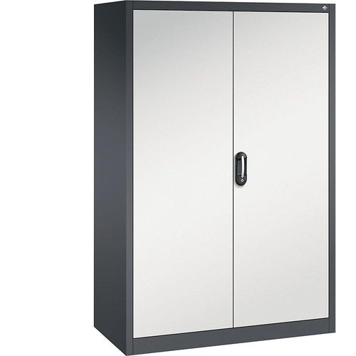 4069361487727 - ACURADO Universalschrank BxT 1200 x 600 mm schwarzgrau   lichtgrau C+P