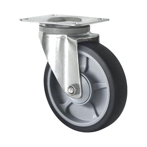 4260475213947 - TPE-Reifen auf PP-Felge ab 2 Stk Rad-Ø x Breite 200 x 40 mm Lenkrolle eurokraft basic