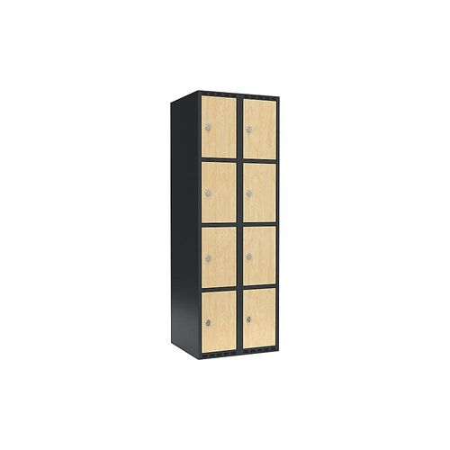 7042424831924 - 4er-Schließfachschrank Fydor 2 Abteile grau Birke B 600 mm 2 Abteile flache Dachform Vorhängeschloss kaiserkraft 7042424831924 - 4er-Schließfachschrank Fydor 2 Abteile grau Birke B 600 mm 2 Abteile flache Dachform Vorhängeschloss kaiserkraft