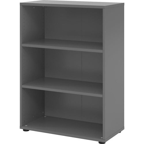4032062184165 - VERA-ZWO - Büroregal HxBxT 1100 x 800 x 400 mm 3 Ordnerhöhen graphit kaiserkraft