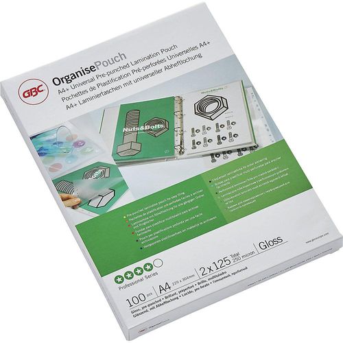 0033816033085 - 3743156 Laminierfolien A4 mit Abheftlochung 2 x 125 mic glänzend 0033816033085 3743156 100 Stück 0033816033085 - 3743156 Laminierfolien A4 mit Abheftlochung 2 x 125 mic glänzend 0033816033085 3743156 100 Stück