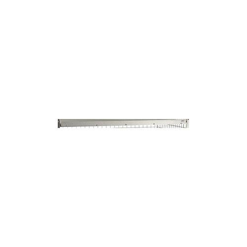 7350074802325 - Aufkantung 1220x55x3mm für Regalboden als Zubehör für Kommissionierwagen Modul 600 - Kongamek