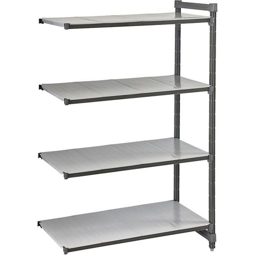 0099511932788 - Kunststoff-Steckregalsystem Fachboden-BxT 990 x 610 mm Anbauregal Breite 1030 mm Boden glatt kaiserkraft