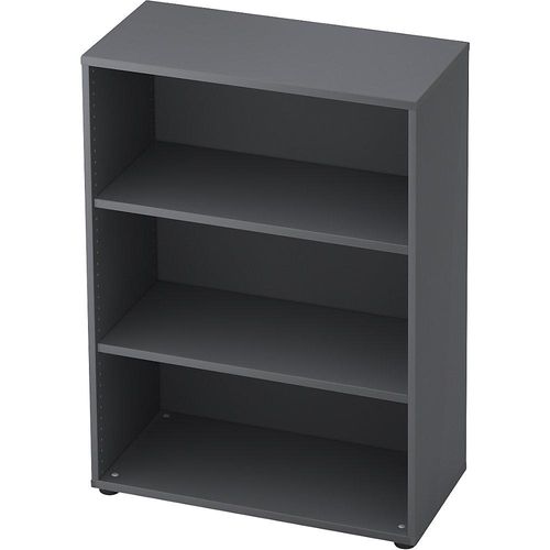 4032062157640 - eurokraft pro Büroregal 2 Fachböden HxBxT 1100 x 800 x 400 mm graphit