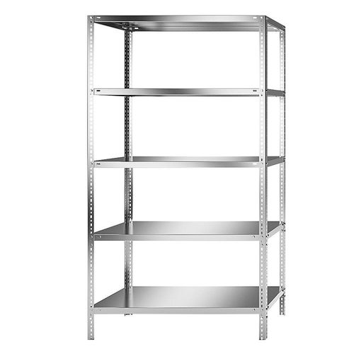 4021177029133 - Edelstahlregal Regalhöhe 2000 mm Grundregal Breite x Tiefe 1100 x 600 mm kaiserkraft