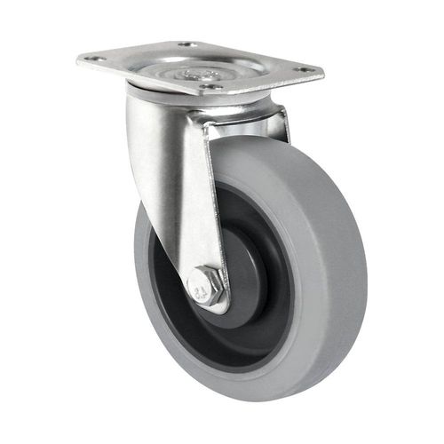 4260654037937 - TPE-Reifen auf PP-Felge ab 2 Stk Rad-Ø x Breite 100 x 35 mm Lenkrolle eurokraft basic