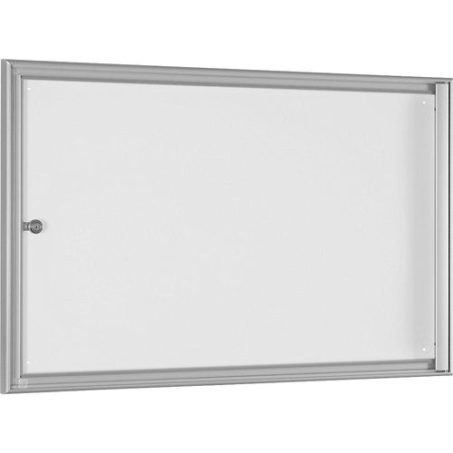 4260256790704 - Schaukasten für den Innenbereich Außentiefe 27 mm für DIN A2 Rückwand weiß kaiserkraft