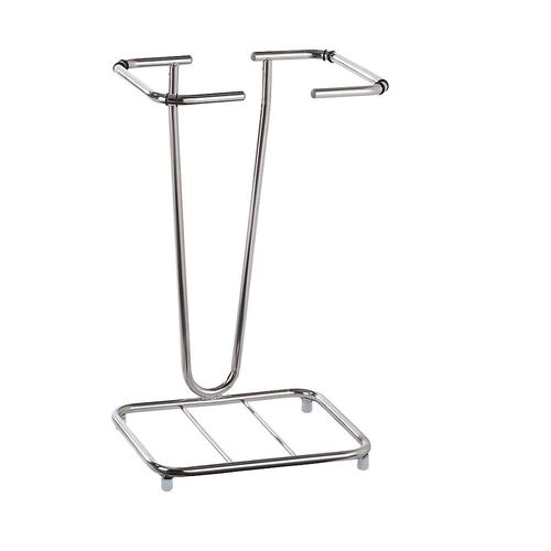 4050828170726 - Wertstoff-Müllsackständer ohne Deckel für Volumen 1 x 120 l Standgestell Edelstahl kaiserkraft 4050828170726 - Wertstoff-Müllsackständer ohne Deckel für Volumen 1 x 120 l Standgestell Edelstahl kaiserkraft
