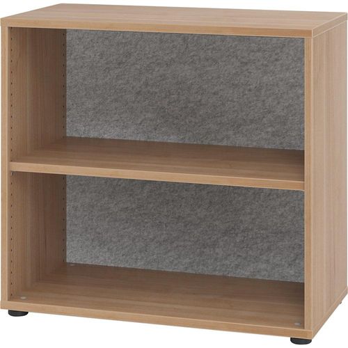 4032062177891 - ANNY-AC - Regal mit Akustik-Rückwand HxBxT 748 x 800 x 400 mm 1 Fachboden Nussbaum-Dekor kaiserkraft 4032062177891 - ANNY-AC - Regal mit Akustik-Rückwand HxBxT 748 x 800 x 400 mm 1 Fachboden Nussbaum-Dekor kaiserkraft
