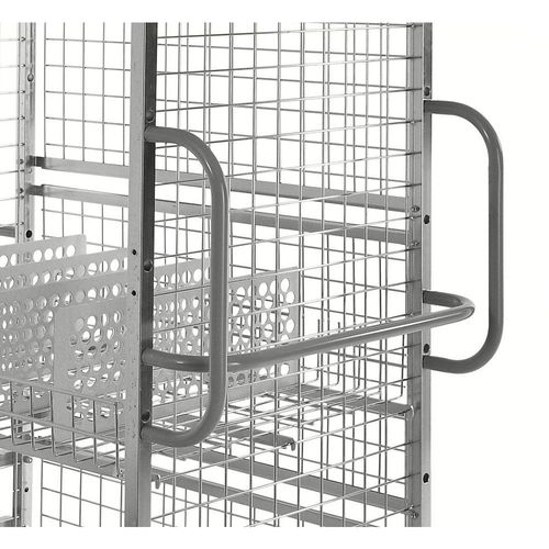 7350074801885 - Griff stehend paar 420x140x22mm als Zubehör für Kommissionierwagen Modul 300 - Kongamek 7350074801885 - Griff stehend paar 420x140x22mm als Zubehör für Kommissionierwagen Modul 300 - Kongamek