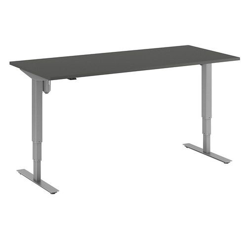 4061753266125 - Schreibtisch Atlanta elektrisch höhenverstellbar gerade BxT 1800 x 800 mm dunkelgrau silber kaiserkraft 4061753266125 - Schreibtisch Atlanta elektrisch höhenverstellbar gerade BxT 1800 x 800 mm dunkelgrau silber kaiserkraft