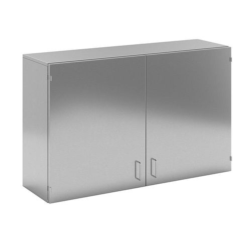 4021177029836 - Reinraum-Wandhängeschrank aus Edelstahl 2 Flügeltüren Breite 1200 mm kaiserkraft 4021177029836 - Reinraum-Wandhängeschrank aus Edelstahl 2 Flügeltüren Breite 1200 mm kaiserkraft