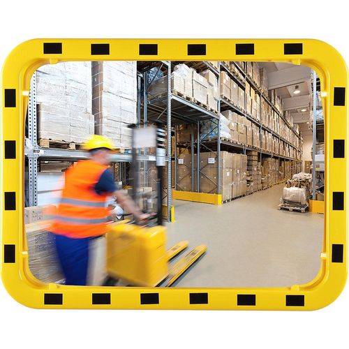 4250912308268 - dancop Industriespiegel rechteckig HxBxT 600 x 800 x 50 mm