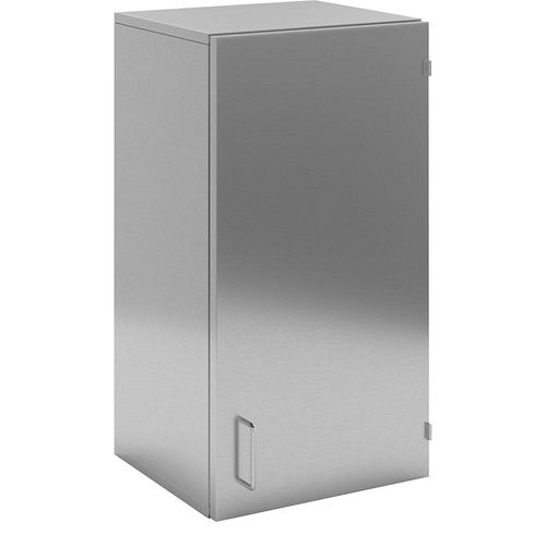 4021177029799 - Reinraum-Wandhängeschrank aus Edelstahl 1 Flügeltür Breite 400 mm kaiserkraft 4021177029799 - Reinraum-Wandhängeschrank aus Edelstahl 1 Flügeltür Breite 400 mm kaiserkraft
