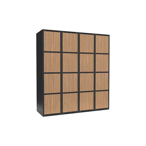 7042424846263 - 4er-Schließfachschrank Fydor 4 Abteile grau Eiche B 1200 mm 4 Abteile flache Dachform Zylinderschloss kaiserkraft 7042424846263 - 4er-Schließfachschrank Fydor 4 Abteile grau Eiche B 1200 mm 4 Abteile flache Dachform Zylinderschloss kaiserkraft