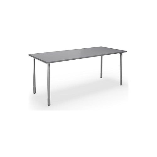 4061753262479 - Mehrzwecktisch DUO-C gerade Platte HxT 700 - 800 x 800 mm Breite 1800 mm lichtgrau silber kaiserkraft 4061753262479 - Mehrzwecktisch DUO-C gerade Platte HxT 700 - 800 x 800 mm Breite 1800 mm lichtgrau silber kaiserkraft