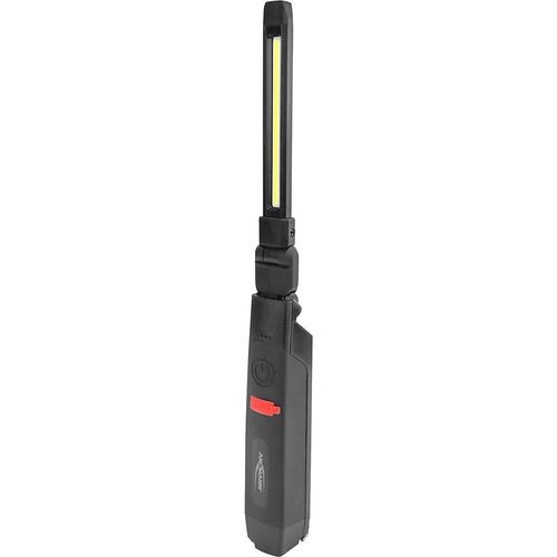 4013674156719 - LED-Werkstattleuchte IL500R 500 lm (Hauptleuchte) 130 lm (Knopfleuchte) bis zu 12 h IP20 IK07 B 43 × T 33 x H 320 mm schwarz