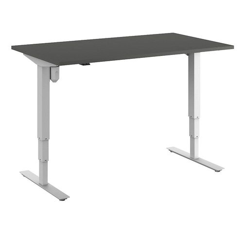 4061753258564 - Schreibtisch Atlanta elektrisch höhenverstellbar gerade BxT 1400 x 800 mm dunkelgrau weiß kaiserkraft 4061753258564 - Schreibtisch Atlanta elektrisch höhenverstellbar gerade BxT 1400 x 800 mm dunkelgrau weiß kaiserkraft