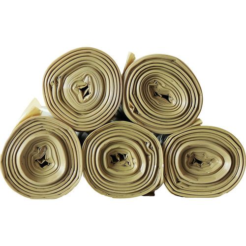8719992012060 - Abfalltüten BONTON 70 l VE 300 Stk LxB 1020 x 580 mm gelb 15 Rollen 20 Stk Rolle kaiserkraft