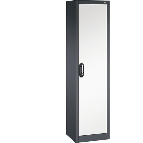 4064615184735 - ACURADO Universalschrank BxT 500 x 400 mm schwarzgrau   reinweiß C+P