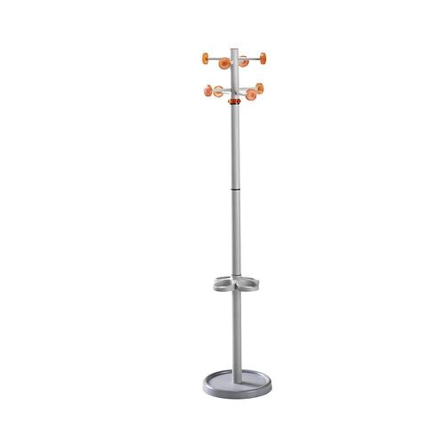 4260285073533 - Garderobenständer Höhe x Ø 1750 x 450 mm Haken orange kaiserkraft 4260285073533 - Garderobenständer Höhe x Ø 1750 x 450 mm Haken orange kaiserkraft