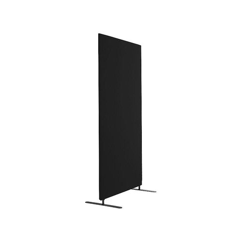 7332835514005 - Akustik-Trennwand Standard gerade Ecken Höhe 1500 mm inkl Füße Breite 1200 mm schwarz kaiserkraft 7332835514005 - Akustik-Trennwand Standard gerade Ecken Höhe 1500 mm inkl Füße Breite 1200 mm schwarz kaiserkraft