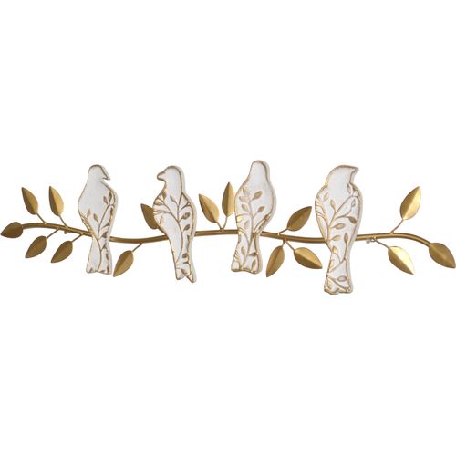 4046884092652 - Wanddekoobjekt HOFMANN LIVING AND MORE Wanddekoration Wanddekoobjekte Gr B H T 78 cm x 19 cm x 3 cm goldfarben Wanddekoration