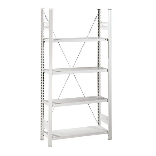 4061753030863 - eurokraft pro Hygiene-Steckregal Regalhöhe 2000 mm 4 Fachböden BxT 1025 x 385 mm Grundregal 4061753030863 - eurokraft pro Hygiene-Steckregal Regalhöhe 2000 mm 4 Fachböden BxT 1025 x 385 mm Grundregal