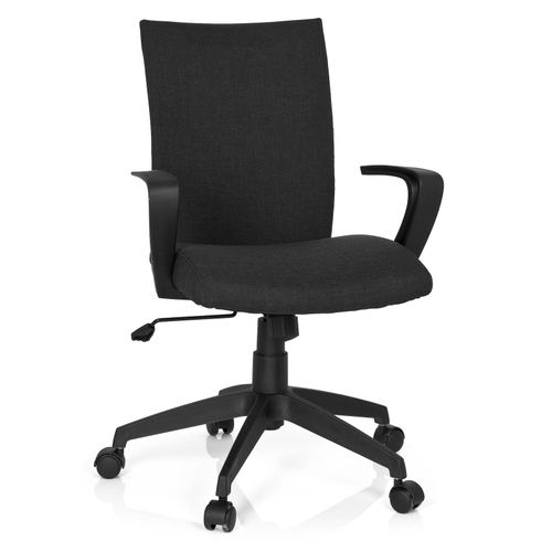 4251084638931 - Home Office Bürostuhl SOFT Stoff mit Armlehnen hjh OFFICE 4251084638931 - Home Office Bürostuhl SOFT Stoff mit Armlehnen hjh OFFICE