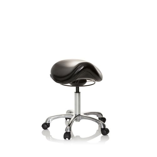 4251084672218 - Arbeitsstuhl Arbeitshocker ORTHO SIT Kunstleder ohne Armlehnen hjh OFFICE