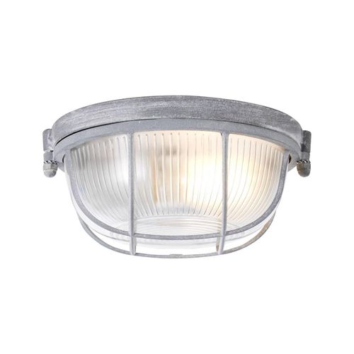 4004353250101 - BRILLIANT Lampe Lauren Wand- und Deckenleuchte 19cm grau Beton 1x A60 E27 40W geeignet für Normallampen (nicht enthalten) Für LED-Leuchtmittel geeignet