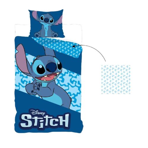8721122780664 - Lilo & Stitch Bettwäsche in Blau Wendebettwäsche für Kinder Bettbezug 8721122780664 - Lilo & Stitch Bettwäsche in Blau Wendebettwäsche für Kinder Bettbezug