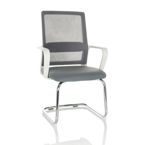 4064323034995 - Freischwinger VISITER W Stoff Netzstoff mit Armlehnen hjh OFFICE 4064323034995 - Freischwinger VISITER W Stoff Netzstoff mit Armlehnen hjh OFFICE