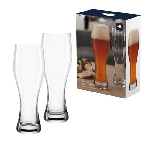 4002541494474 - Weizenbiergläser-Set LEONARDO TAVERNA (BHT 16x2150x8 cm) LEONARDO