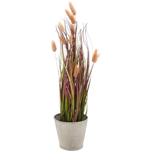 4064118351801 - Kunstgras CREATIV GREEN Grasbusch Lagurus grün (grün rosa) H60cm Ø14cm Kunststoff Kunstpflanzen mit zarten Blüten 4064118351801 - Kunstgras CREATIV GREEN Grasbusch Lagurus grün (grün rosa) H60cm Ø14cm Kunststoff Kunstpflanzen mit zarten Blüten