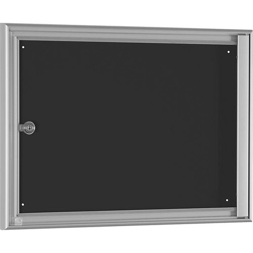 4260256790681 - Schaukasten für den Innenbereich Außentiefe 27 mm für DIN A3 Rückwand grau kaiserkraft