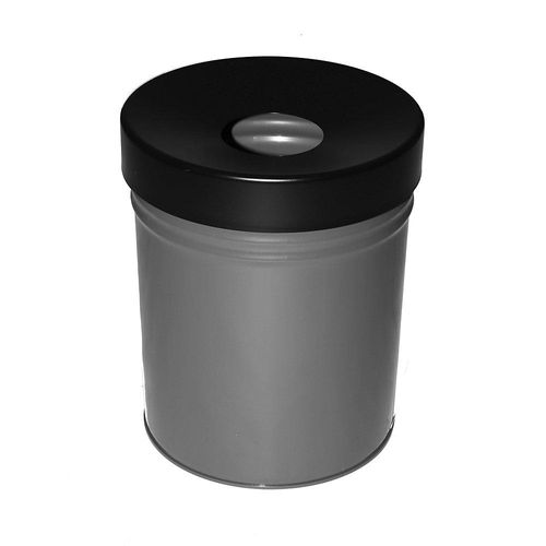 4260058004733 - Abfallbehälter selbstlöschend Volumen 30 l HxØ 415 x 344 mm graphit kaiserkraft