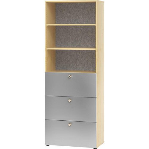 4032062181188 - ANNY-AC - Kombischrank mit Akustik-Rückwand 2 Fachböden 3 Hängeregistraturschübe Ahorn-Dekor kaiserkraft 4032062181188 - ANNY-AC - Kombischrank mit Akustik-Rückwand 2 Fachböden 3 Hängeregistraturschübe Ahorn-Dekor kaiserkraft