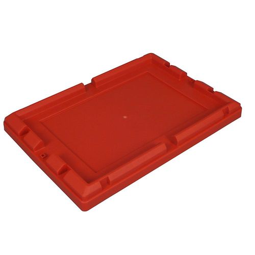 4005187320022 - Behälterdeckel Polypropylen BxLxH 330 x 480 x 465 mm VE 4 Stk feuerrot kaiserkraft 4005187320022 - Behälterdeckel Polypropylen BxLxH 330 x 480 x 465 mm VE 4 Stk feuerrot kaiserkraft