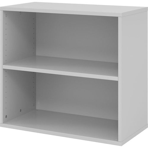 4032062184226 - VERA-ZWO - Büroregal HxBxT 748 x 800 x 400 mm 2 Ordnerhöhen lichtgrau kaiserkraft