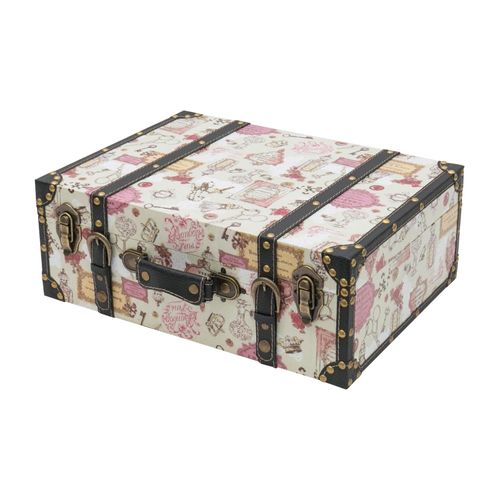 4010537643522 - VKO105 Holzkoffer im Vintage-Design Barock 44 x 32 x 16 cm - HMF 4010537643522 - VKO105 Holzkoffer im Vintage-Design Barock 44 x 32 x 16 cm - HMF