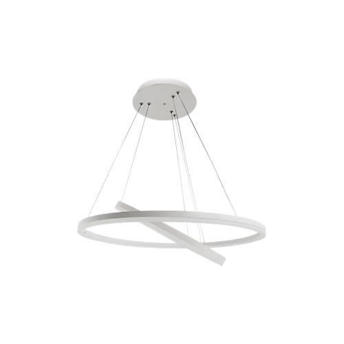 3361410146434 - Paperflow LED-Deckenleuchte NELIA Ø 600 mm 4990 lm höhenverstellbar erweiterbar weiß