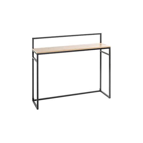 4001070374653 - Konsole HAKU Gesamttragkraft 20 kg B 1000 x T 300 x H 890 mm Stahl Holz schwarz helles Eiche-Dekor 4001070374653 - Konsole HAKU Gesamttragkraft 20 kg B 1000 x T 300 x H 890 mm Stahl Holz schwarz helles Eiche-Dekor