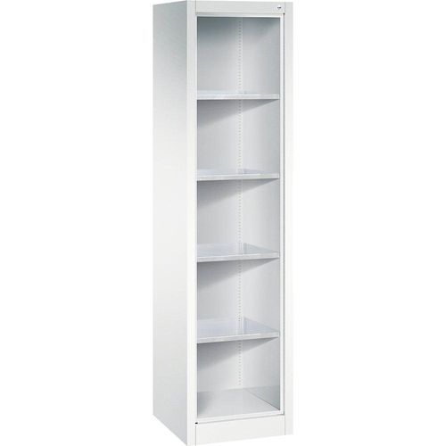 4025314744095 - Regalschrank mit 4 verzinkten Fachböden HxBxT 1950 x 502 x 500 mm C+P 4025314744095 - Regalschrank mit 4 verzinkten Fachböden HxBxT 1950 x 502 x 500 mm C+P