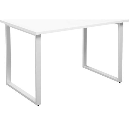 4061753262721 - Mehrzwecktisch DUO-O gerade Platte Tiefe 800 mm Breite 1200 mm weiß   weiß kaiserkraft