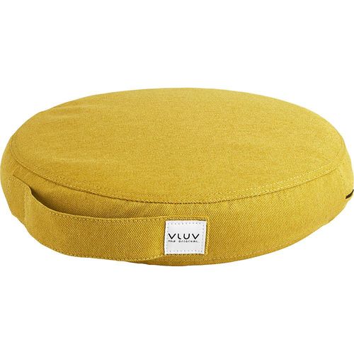 4260534591511 - VLUV PIL&PED LEIV Balancekissen mit Stoffbezug Ø 360 mm senfgelb 4260534591511 - VLUV PIL&PED LEIV Balancekissen mit Stoffbezug Ø 360 mm senfgelb