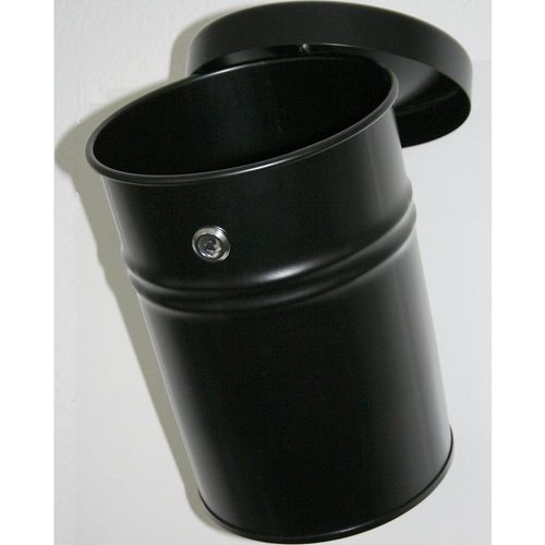 4260058015128 - Wandabfallbehälter abschließbar Volumen 16 l HxØ 340 x 245 mm schwarz kaiserkraft 4260058015128 - Wandabfallbehälter abschließbar Volumen 16 l HxØ 340 x 245 mm schwarz kaiserkraft