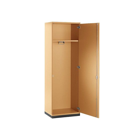 4260429761609 - LENA - Garderobe 1 Fachboden 1 ausziehbare Kleiderstange Buche-Dekor kaiserkraft