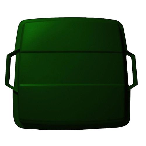 4023122106036 - Steckdeckel mit 2 Handgriffen für Inhalt 90 l lose aufliegend grün kaiserkraft